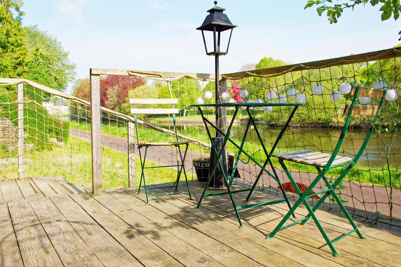 Bed and Breakfast Le Deck'Halage Malestroit Exterior foto